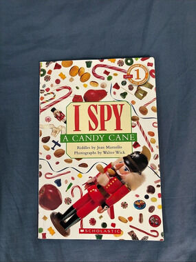 FREE Scholastic I Spy a Candy Cane Book